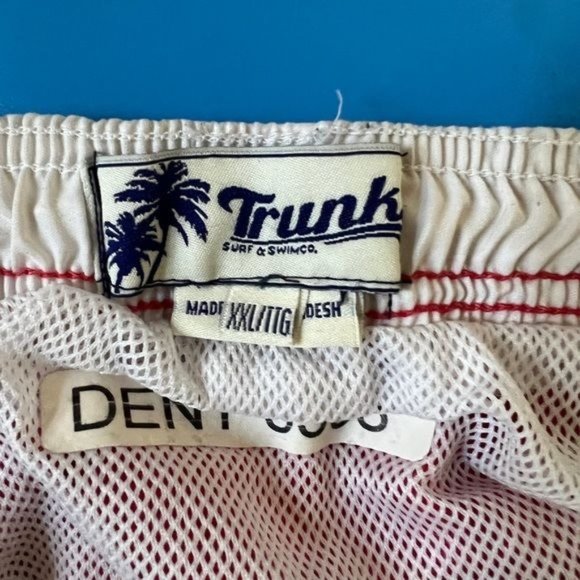 Trunks Surf & Swim Co Mens 2XL Board Shorts Vintage Rose Full Mesh - Picture 4 of 5
